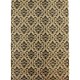 DBG1174 = Paper Gift Bag Black & Gold Damask Pattern 6'' x 9'' (Bundle of 100)