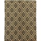 DBG1173 = Paper Gift Bag Black & Gold Damask Pattern 5'' x 7'' (Bundle of 100)