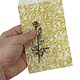 DBG1161 = Paper Gift Bag Gold and Black Pattern 4'' x 6'' (Bundle of 100)