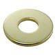 MSBR18312 = Brass Washer 1" Dia with 3/8" Hole (12ga) (Pkg of 6)