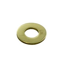 MSBR17818 = Brass Washer 1/2" Dia with 15/64" Hole (18ga) (Pkg of 18)