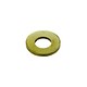 MSBR17618 = Brass Washer 7/16" Dia with 13/64" Hole (18ga) (Pkg of 40)