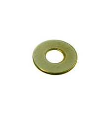 MSBR17518 = Brass Washer 7/16" Dia with 11/64" Hole (18ga) (Pkg of 40)