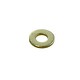MSBR17220 = Brass Washer 5/16" Dia with 9/64" Hole (20ga) (Pkg of 40)