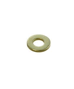 MSBR17220 = Brass Washer 5/16" Dia with 9/64" Hole (20ga) (Pkg of 40)