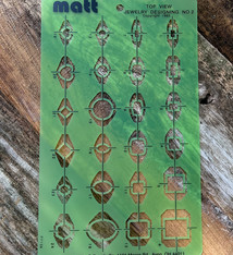 Du-Matt CA5103 = Matt Design Template - Signet Rings