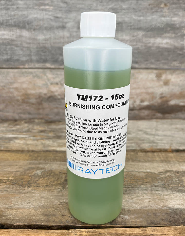 Raytech TM172 = Compound M Burnishing Solution (1 pint)