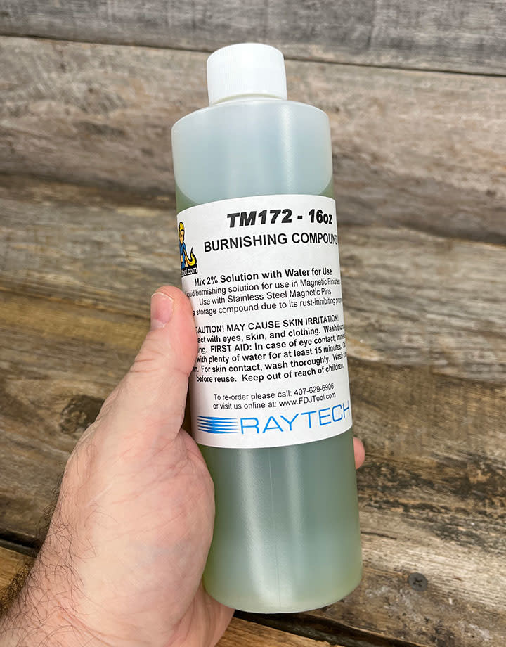 Raytech TM172 = Compound M Burnishing Solution (1 pint)