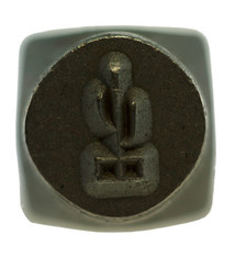 PN5665 = DESIGN STAMP 6mm - cactus