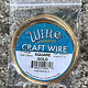 WR6221G = CRAFT WIRE SQUARE GOLD COLOR 21ga 4yd COIL