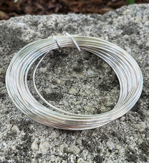 WR6716S = CRAFT WIRE TARNISH RESISTANT SILVER ROUND WIRE 16ga 5 YARDS