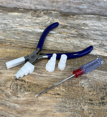 PL8569 = Interchangeable Stepped Nylon Jaw Pliers
