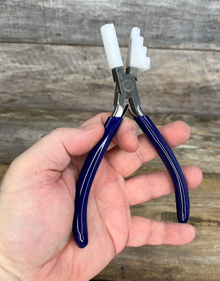 PL8569 = Interchangeable Stepped Nylon Jaw Pliers