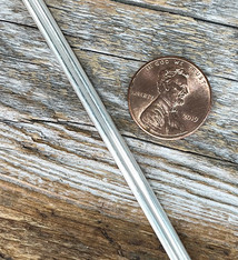SDHRW12 = Double 1/2 Round Sterling Wire 4x1mm 12ga Dead (Sold per foot)