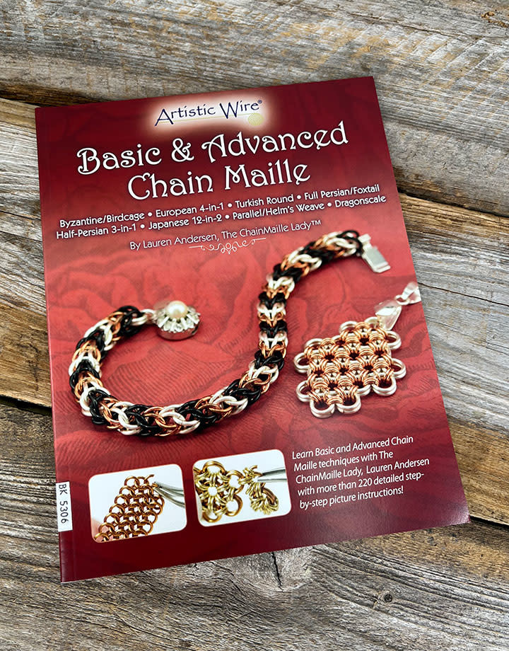 BK5306 = BOOK - BASIC AND ADVANCED CHAIN MAILLE by FDJtool - FDJ Tool