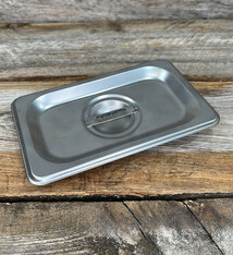 CA2972C = STAINLESS LID for 6-3/4'' x 4-1/4'' STAINLESS STEEL PAN