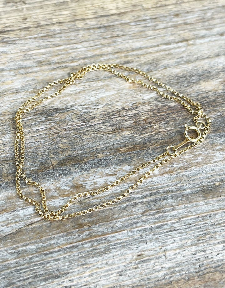 800F-02 = Gold Filled Rolo Chain 1.1mm