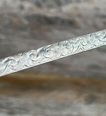 SPW15 = Pattern Wire Sterling Silver (Inch) 6.40 x 1.73mm