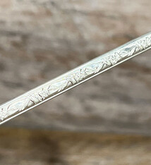 SPW01 = Pattern Wire Sterling Silver (Inch) 4.90 x 1.90mm