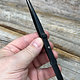 57.0360 = Economy Black Locking Fine Diamond Tweezers