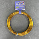 WR70118 = Aluminum Wire GOLD COLOR 18ga 39 feet per Bag