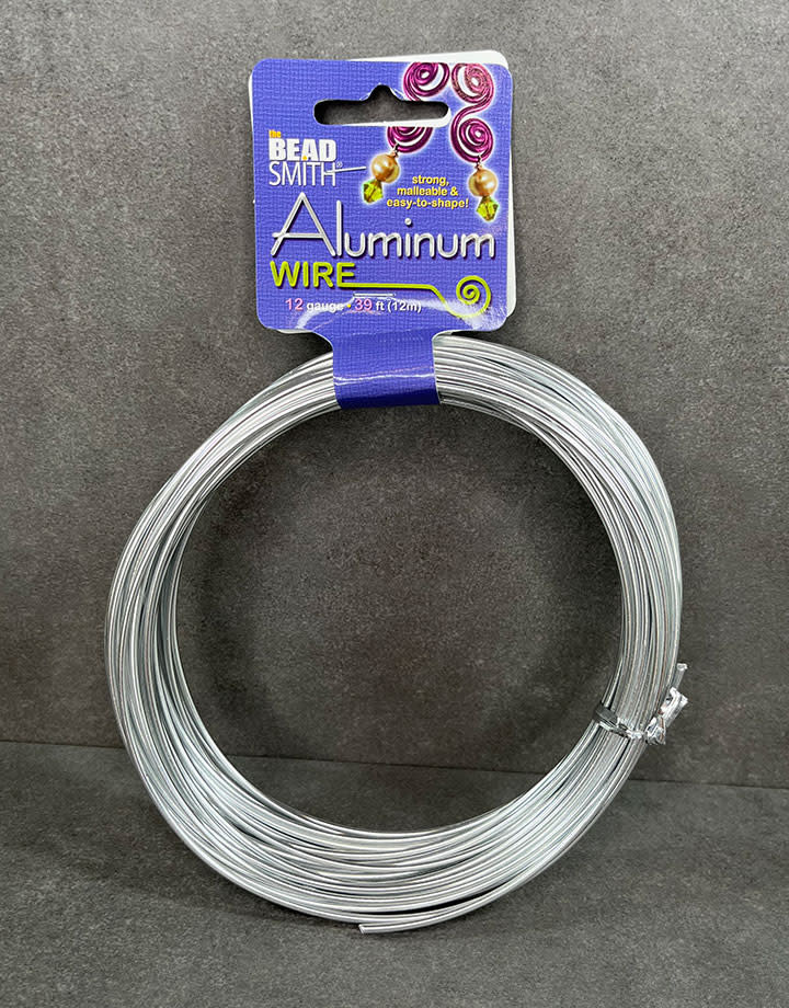 WR70212 = Aluminum Wire SILVER COLOR 12ga 39 feet per Bag