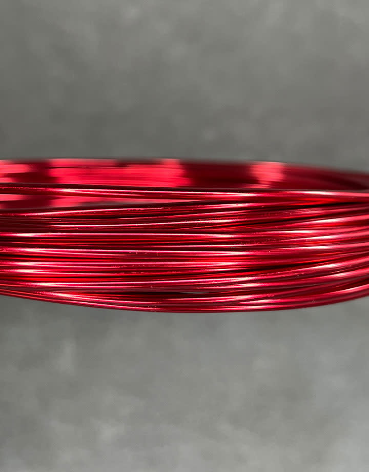 WR70512 = Aluminum Wire RED COLOR 12ga 39 feet per Bag
