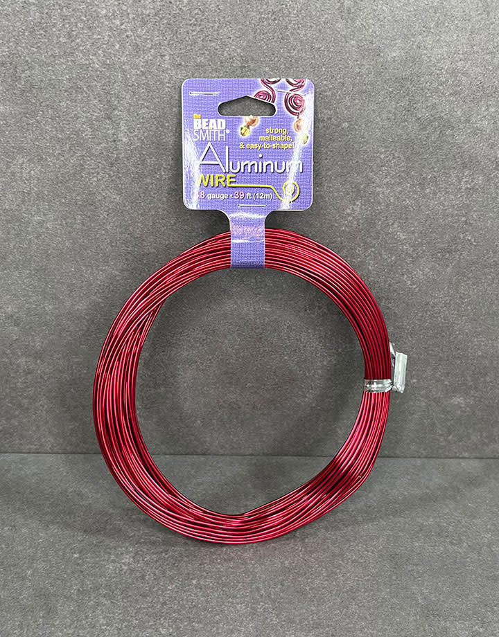 WR70518 = Aluminum Wire RED COLOR 18ga 39 feet per Bag