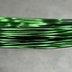 WR70612 = Aluminum Wire KELLY GREEN COLOR 12ga 39 feet per Bag