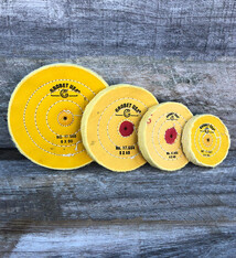 Grobet USA Yellow Treated Muslin Buff