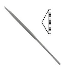 31.453 = FILE-  NEEDLE BARRETTE 0 CUT-5.5''