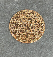 CSP615 = Pattern Copper Disc 1" x 24ga "Wet" (Pkg/6)