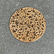 CSP615 = Pattern Copper Disc 1" x 24ga "Wet" (Pkg/6)