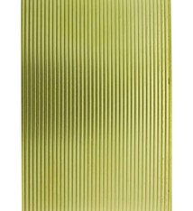 BSP222 "Striped 4" Patterned Brass Sheet 2-1/2" Wide