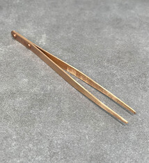 TW501 = Straight Copper Tweezers 6-1/2" long