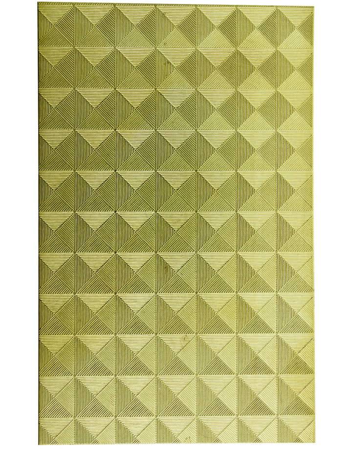 BSP226 "Striped Triangles" Patterned Brass Sheet 2-1/2" Wide