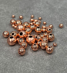 ABCU = Copper Round Beads