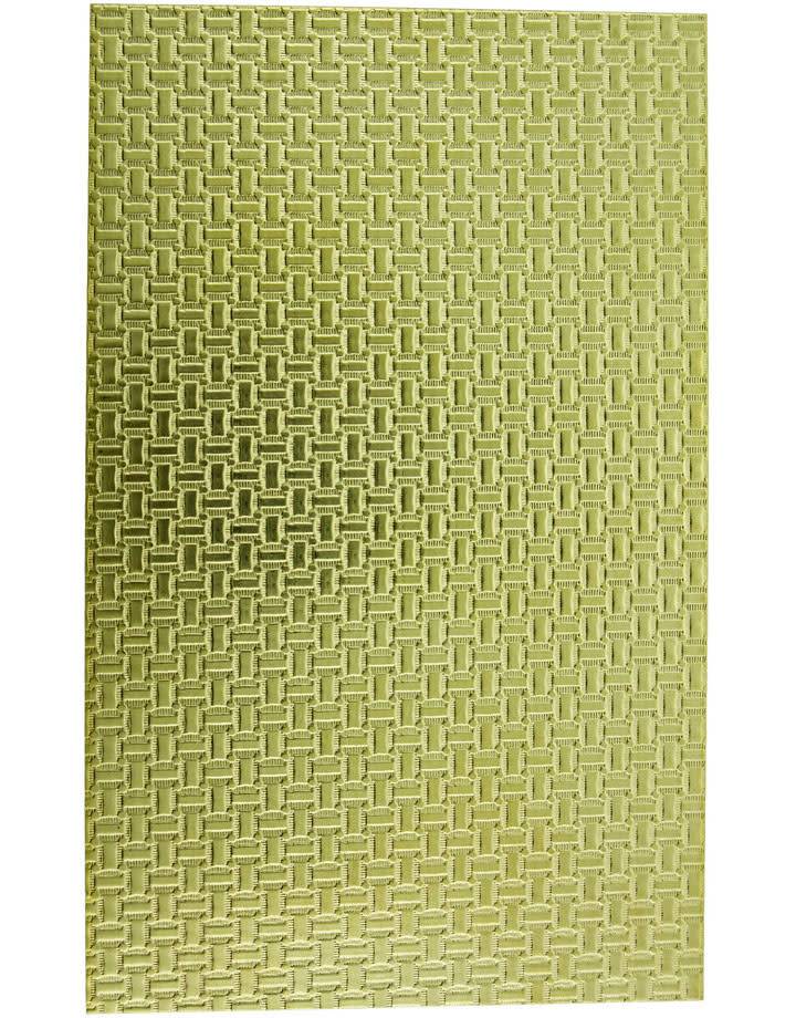 BSP235 "Picnic" Patterned Brass Sheet 2-1/2" Wide