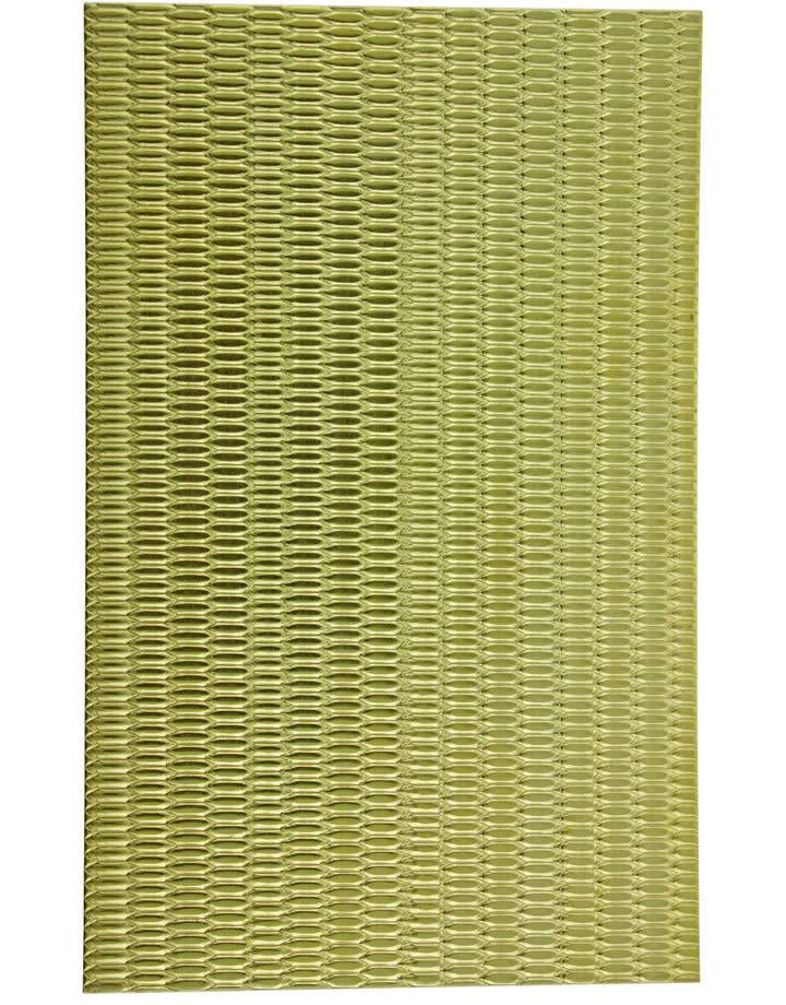 BSP236 "Sardine" Patterned Brass Sheet 2-1/2" Wide