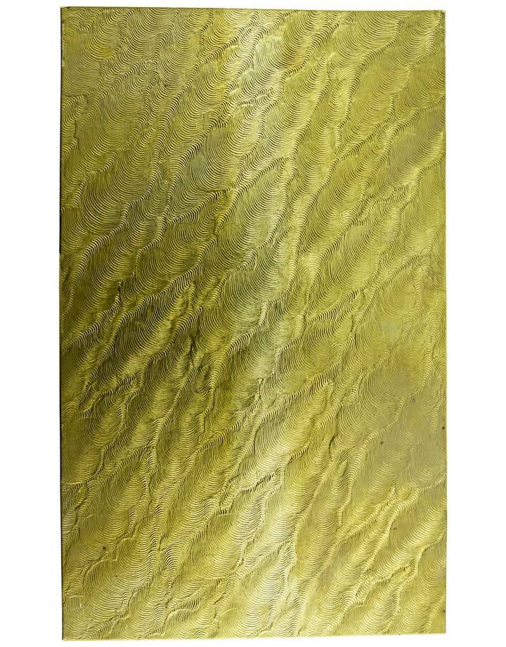 BSP254 "Clouds" Patterned Brass Sheet 2-1/2" Wide