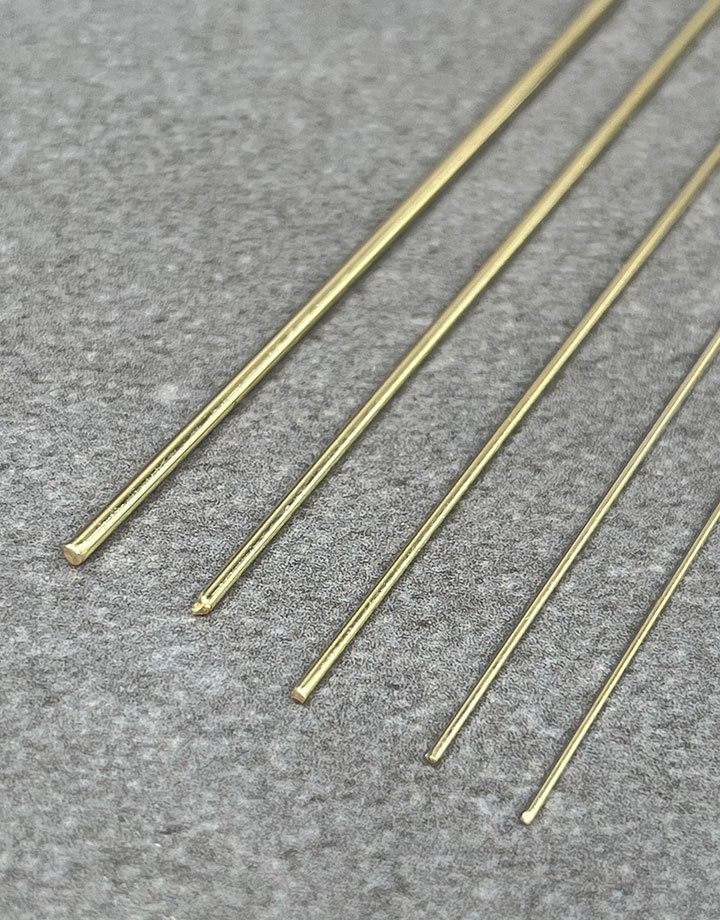 GW = 14K Yellow Gold Round Wire (sold by the inch) - FDJ Tool