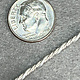 SPW21 = Sterling Silver Smooth and Beaded Twist-Pattern Wire (Inch) 2.3mm, 11ga