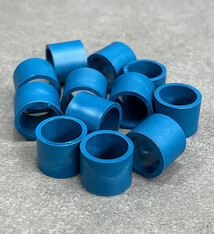 Dedeco ST9846 = Dedeco Sunburst 1/2" Polishing Bands 400 grit (12pcs)