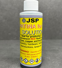 PM9204 = JSP Warm Process Red Patina for Brass 4oz