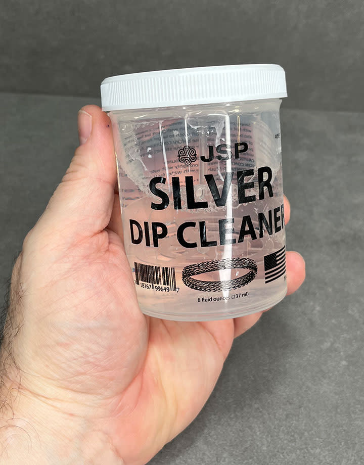 CL857 = JSP Silver Dip 8oz Jar