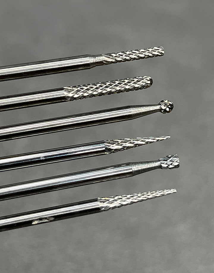 Dedeco BR1900 = Dedeco Carbide Bur Set for Detail Work (6pcs)