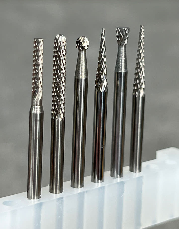 Dedeco BR1900 = Dedeco Carbide Bur Set for Detail Work (6pcs)
