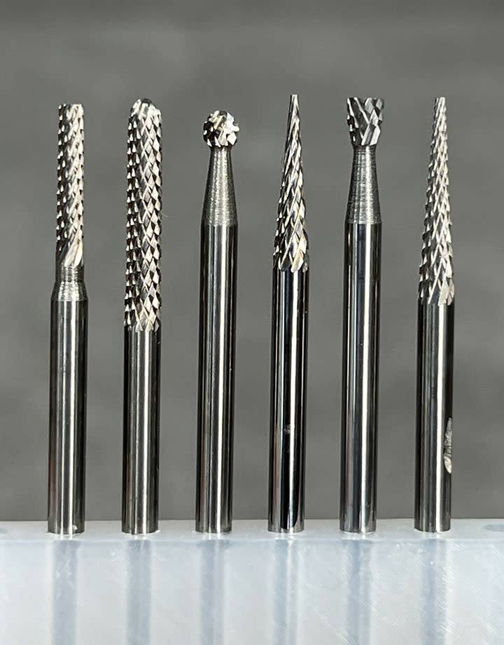 Dedeco BR1900 = Dedeco Carbide Bur Set for Detail Work (6pcs)