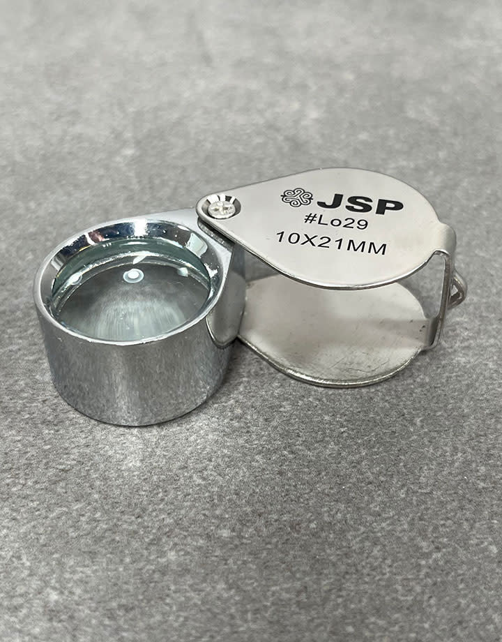 EL965 = 10X Chrome Color Economy Loupe with 21mm Lens
