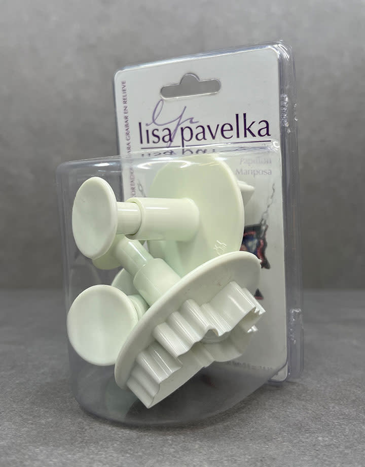 MC1906 = Butterfly Pattern Clay Cutters (Pkg of 3) By Lisa Pavelka